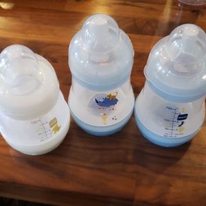 3 MAM bottles
